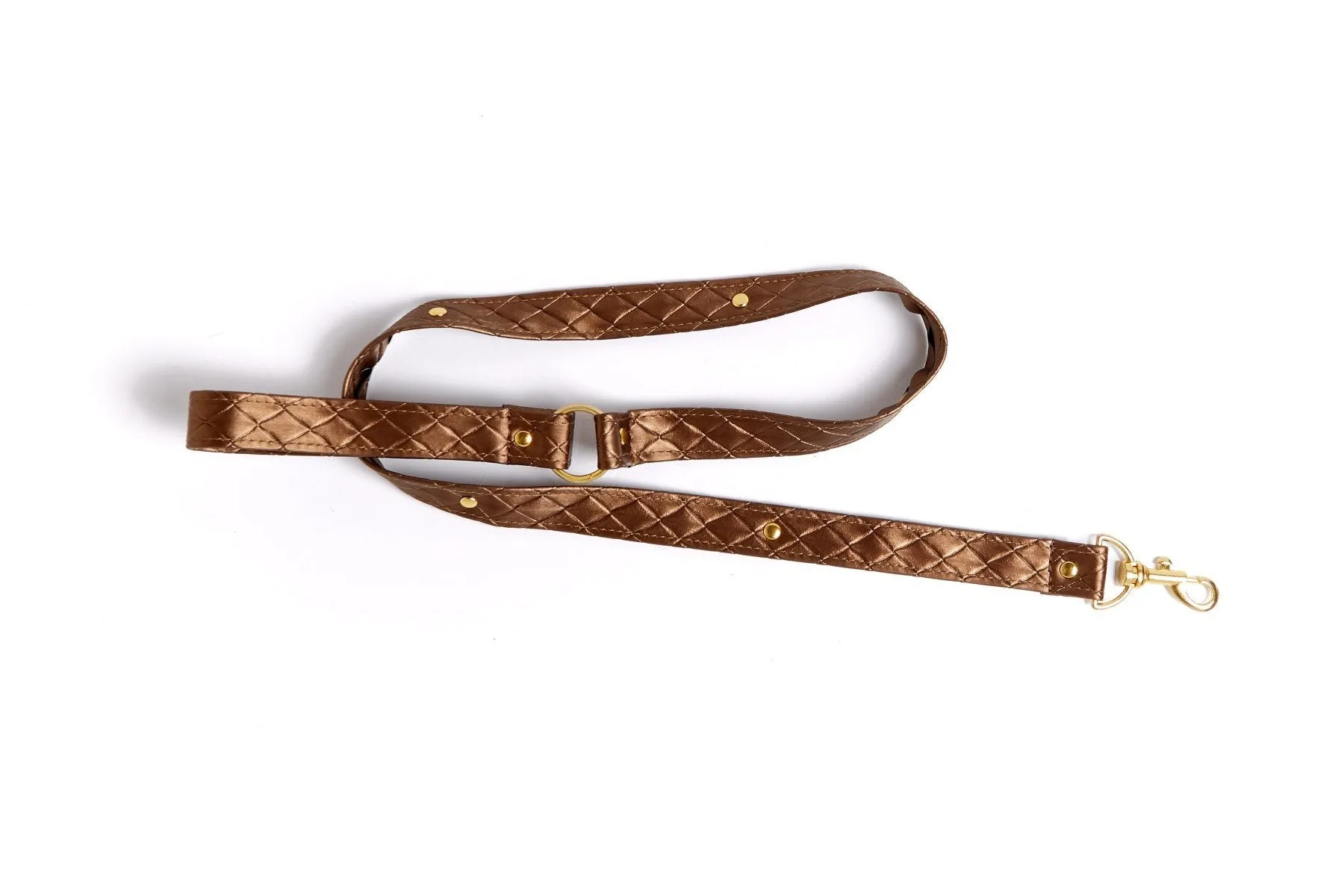 Quilted Embossed Collar and Leash Set