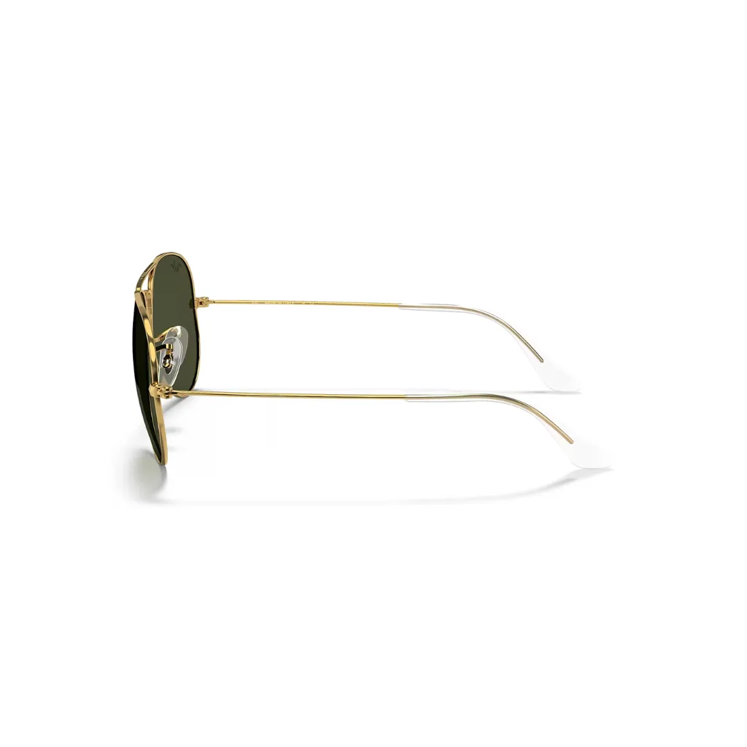 Ray Ban Aviator Classic Large - Metal Arista, G-15 Green