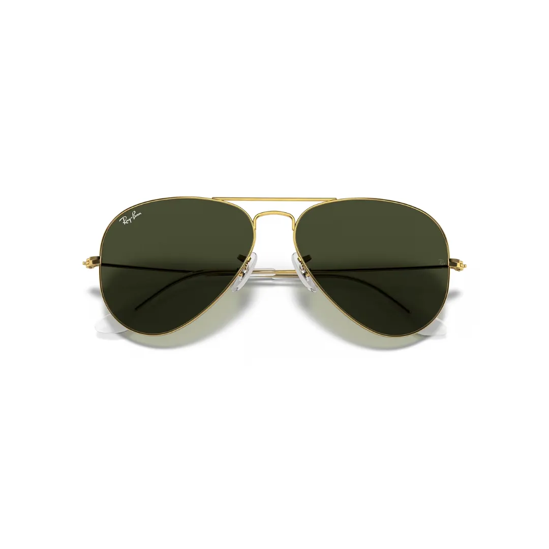 Ray Ban Aviator Classic Large - Metal Arista, G-15 Green