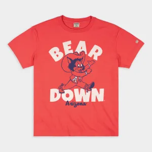 Retro Arizona "Bear Down" Vintage Heavyweight Tee