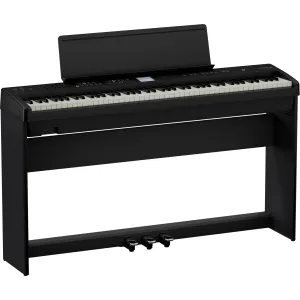 Roland FP-E50-BK Portable Piano with Stand and Pedal Unit