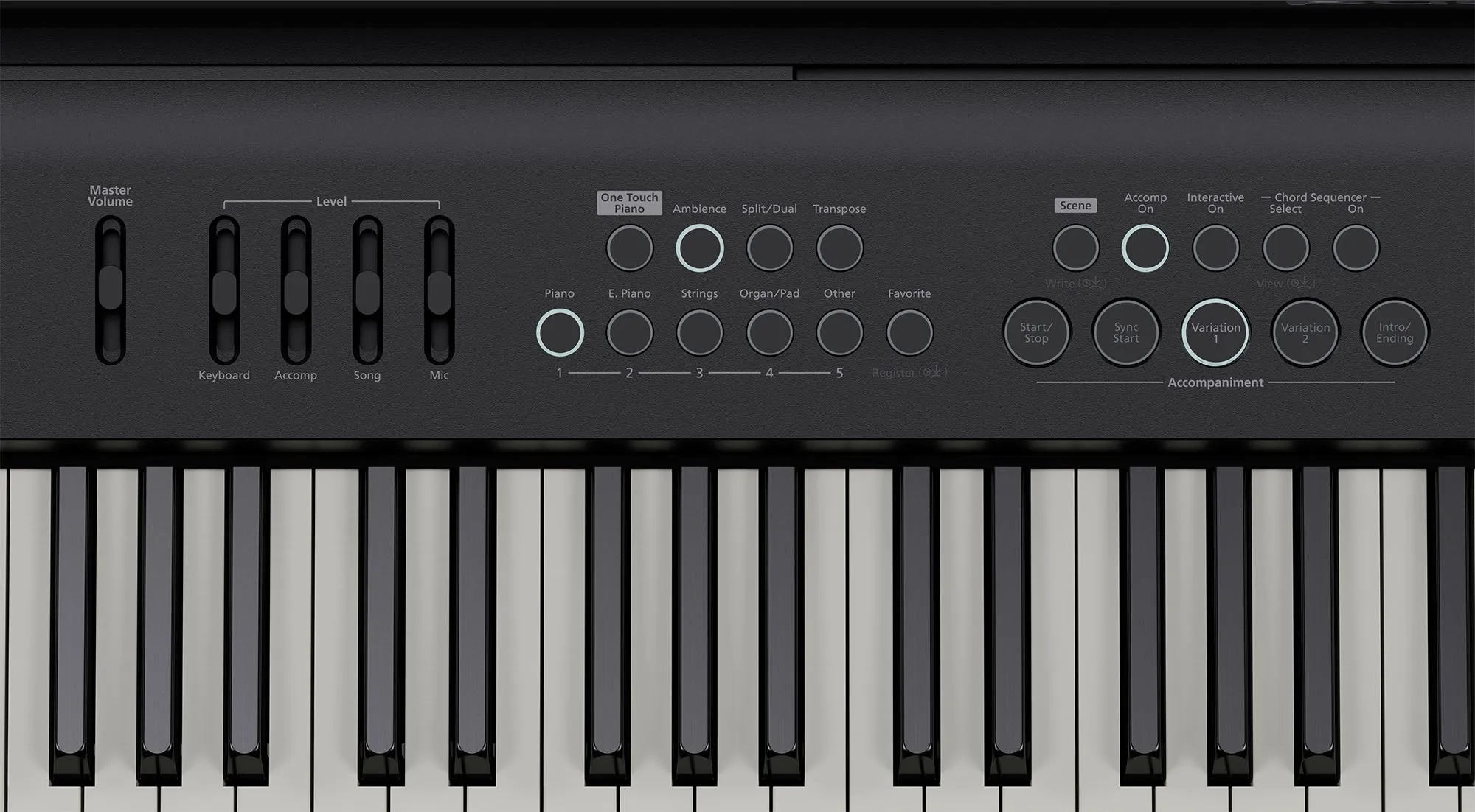 Roland FP-E50-BK Portable Piano with Stand and Pedal Unit