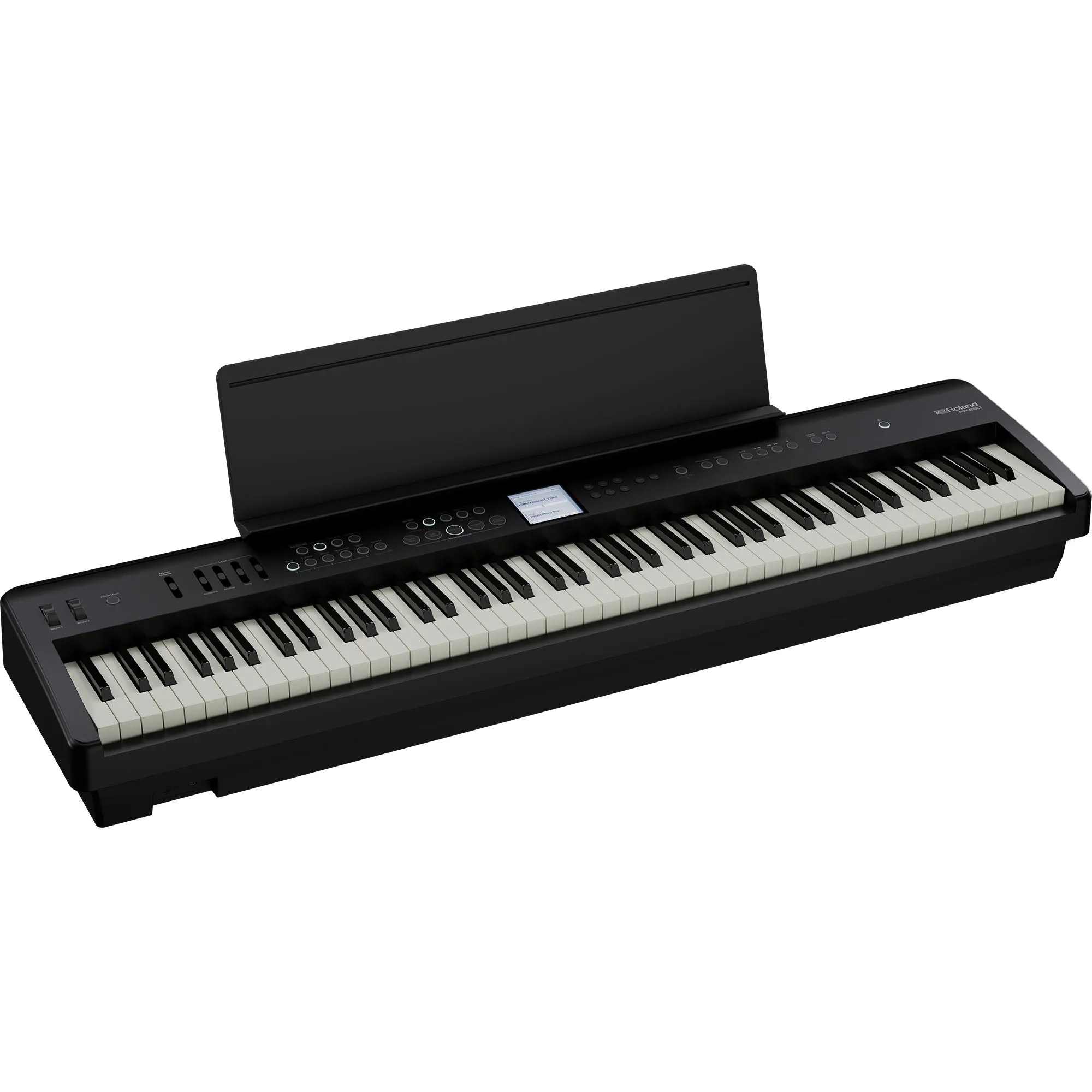 Roland FP-E50-BK Portable Piano with Stand and Pedal Unit