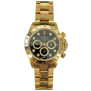 Rolex Daytona 16528 Black Dial