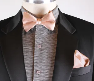 Rose Gold Bow Tie
