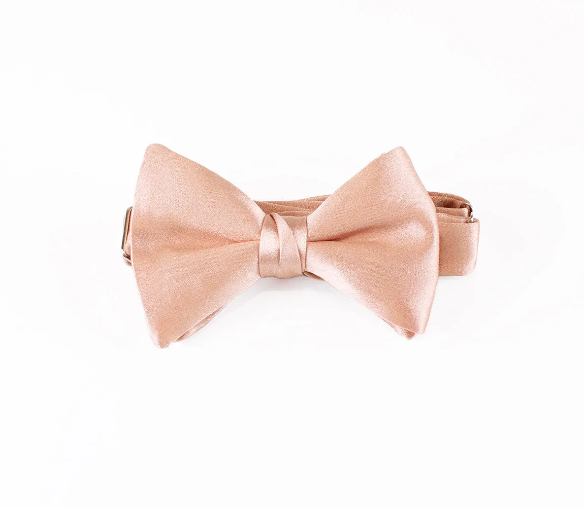 Rose Gold Bow Tie