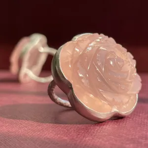 Rose Quartz Carved Classic XL