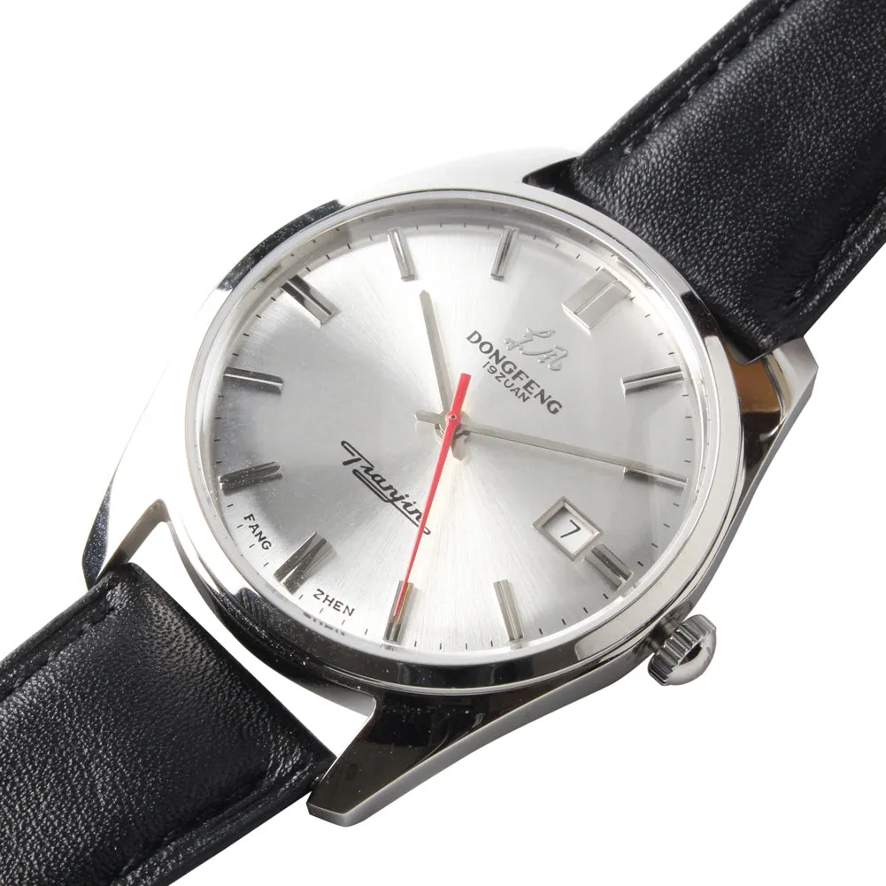 Seagull "Dongfeng"watch re-issue edition automatic self wind 38mm mechanical watch men FKDF sapphire crystal leather strap