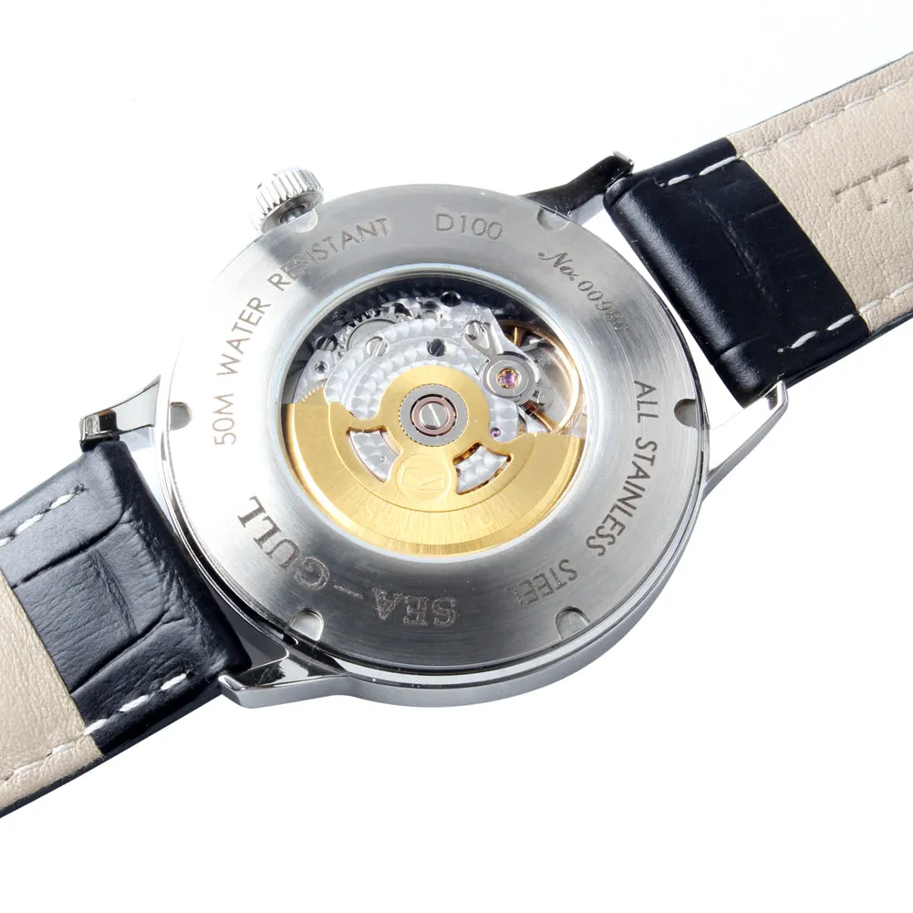 Seagull The 100th Anniversary Of The Revolution Of 1911 Self Wind 40mm Mechanical Men's Watch D100A Limited Edition