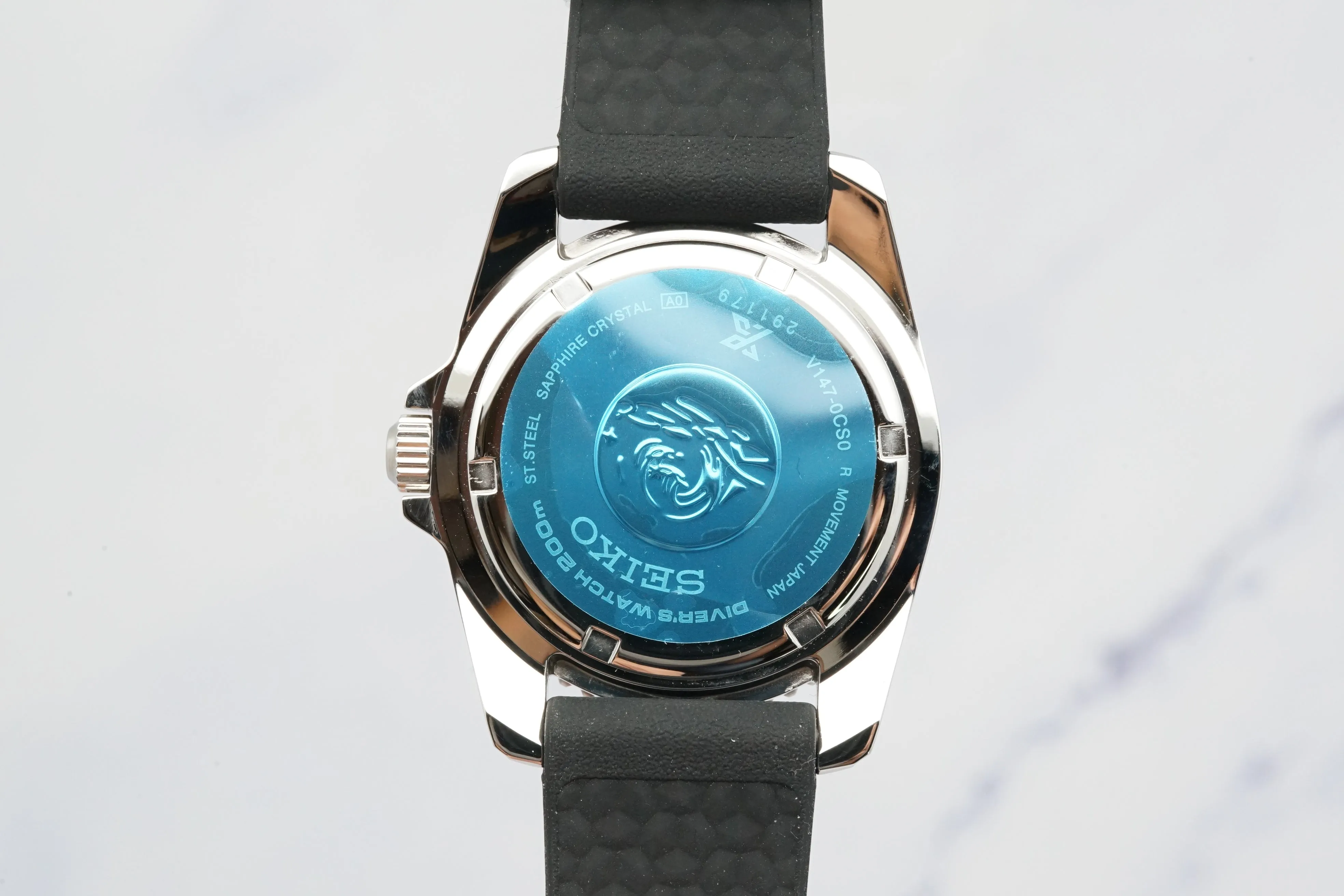Seiko Prospex SNE573P Black Dial Solar Diver Watch