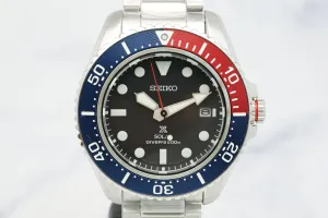 Seiko Prospex SNE591P Pepsi Bezel Solar Air Diver - V157-0DP0