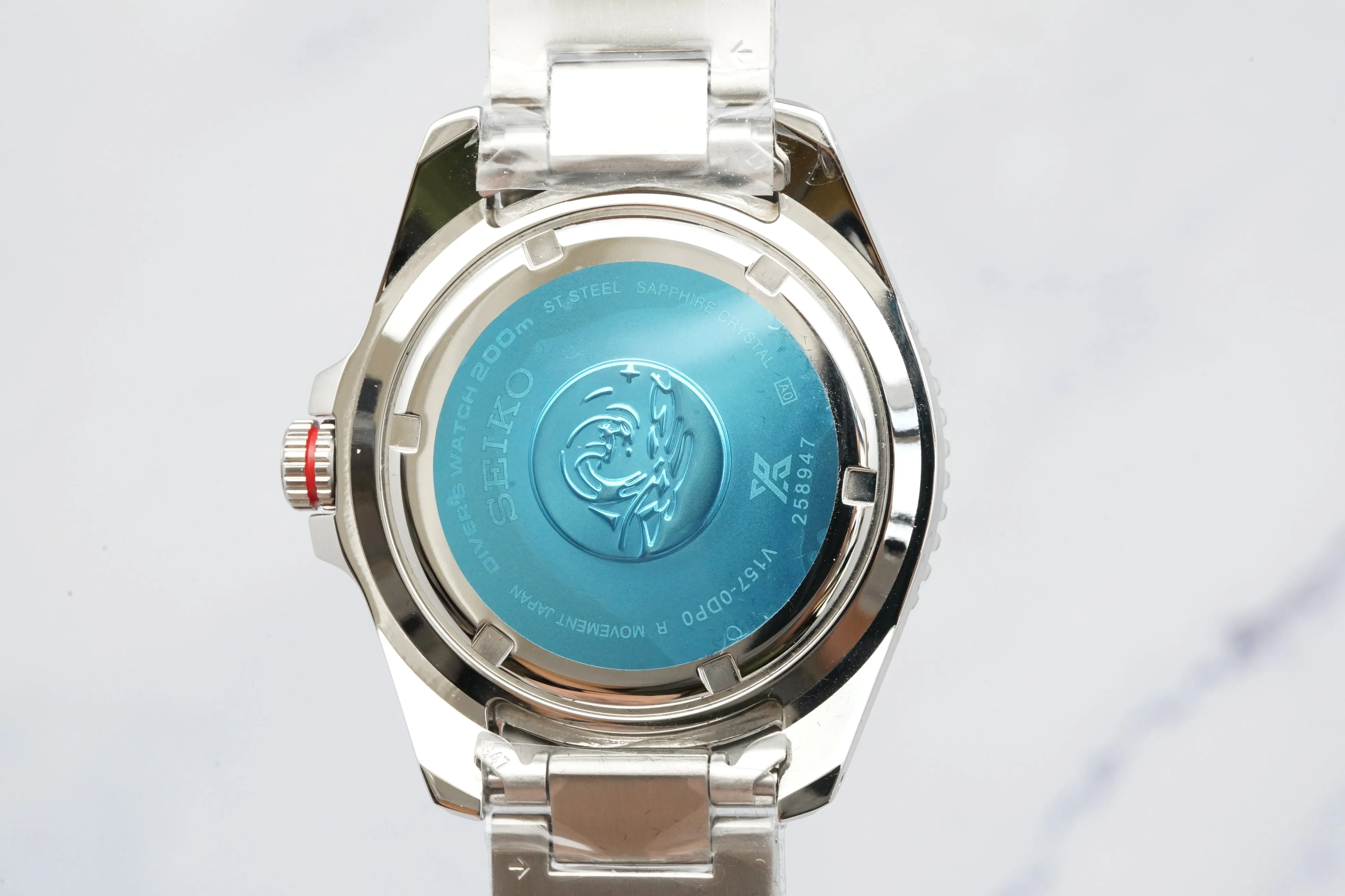 Seiko Prospex SNE591P Pepsi Bezel Solar Air Diver - V157-0DP0