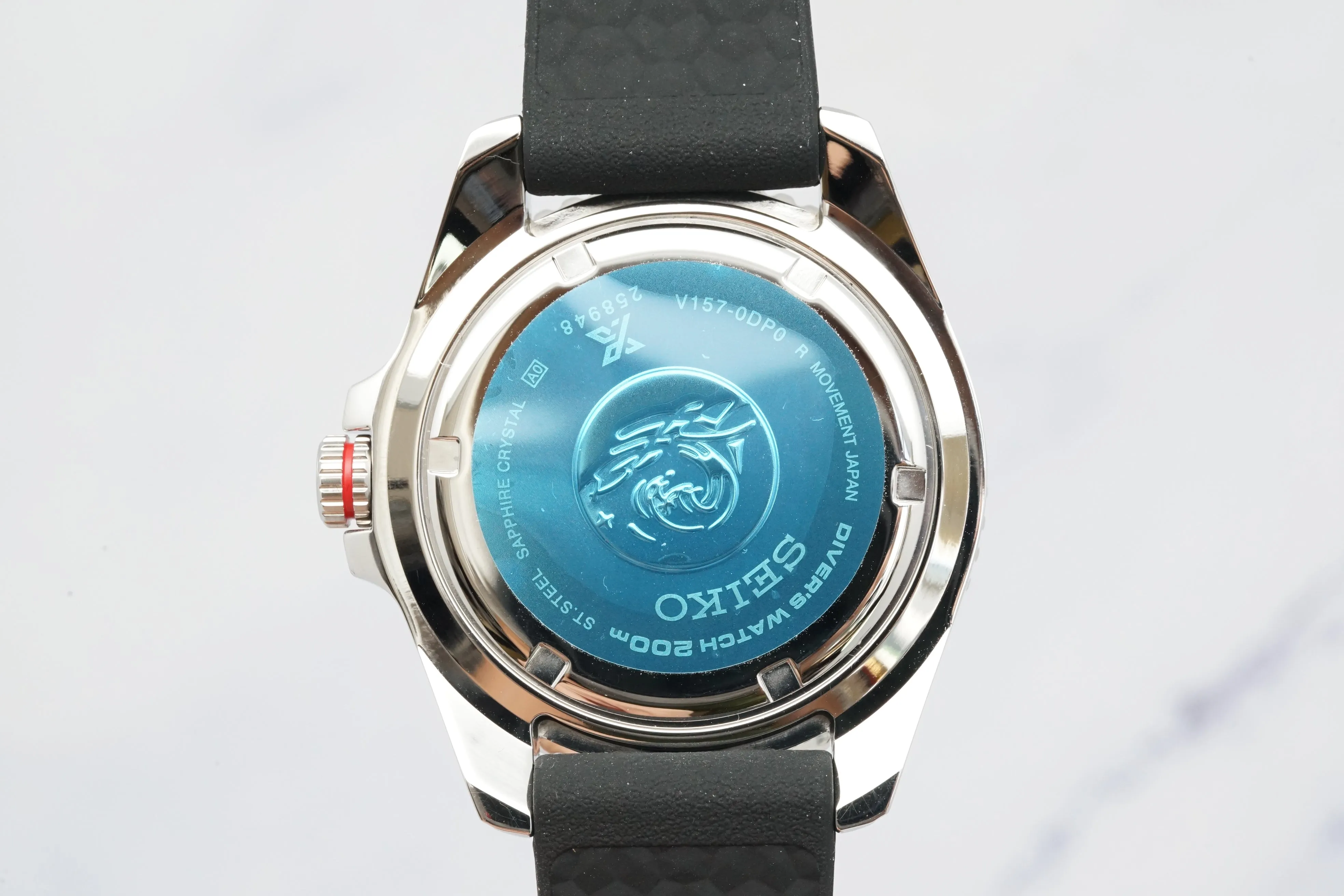 Seiko Prospex SNE593P Blue Solar Air Diver - V157-0DP0