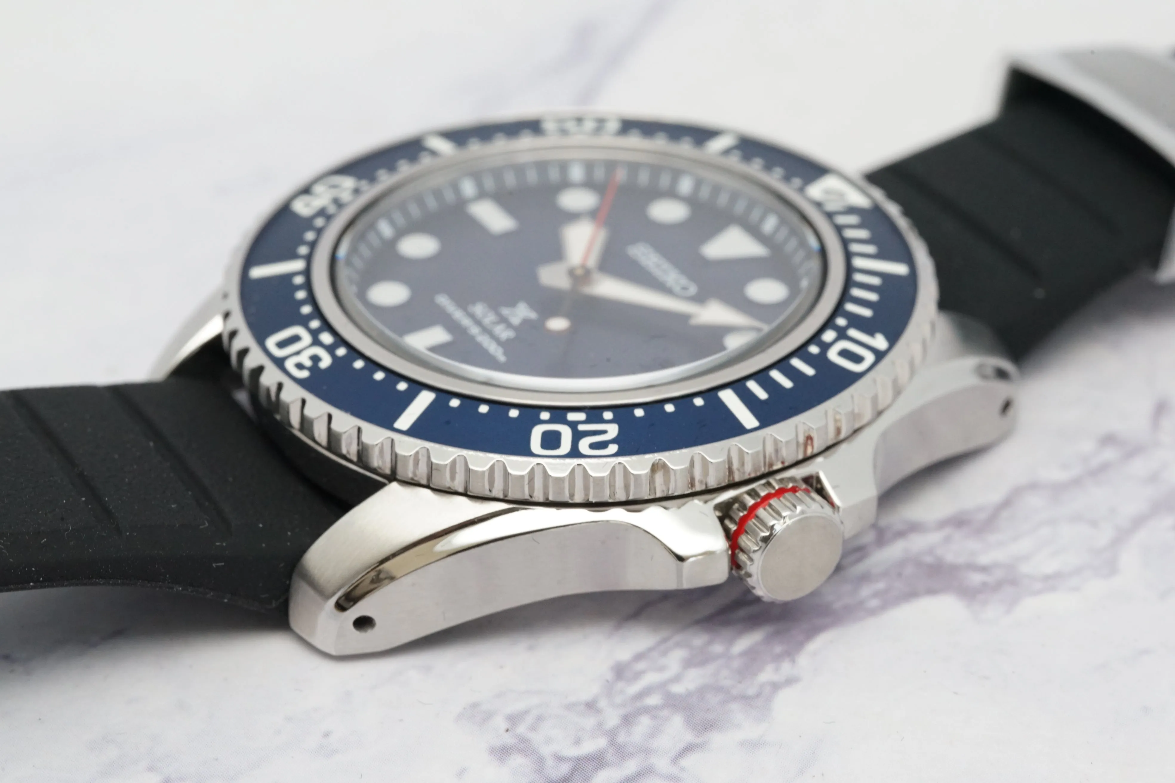 Seiko Prospex SNE593P Blue Solar Air Diver - V157-0DP0