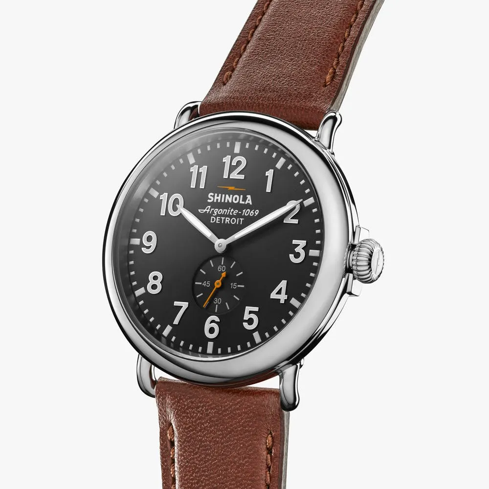 Shinola The Runwell 47mm Mens Watch S0120018330