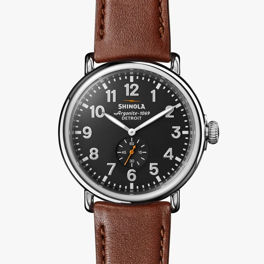 Shinola The Runwell 47mm Mens Watch S0120018330