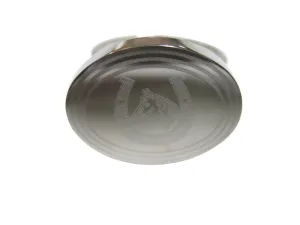 Silver Toned Etched Oval Horse and Horse Shoe Adjustable Size Fashion Ring
