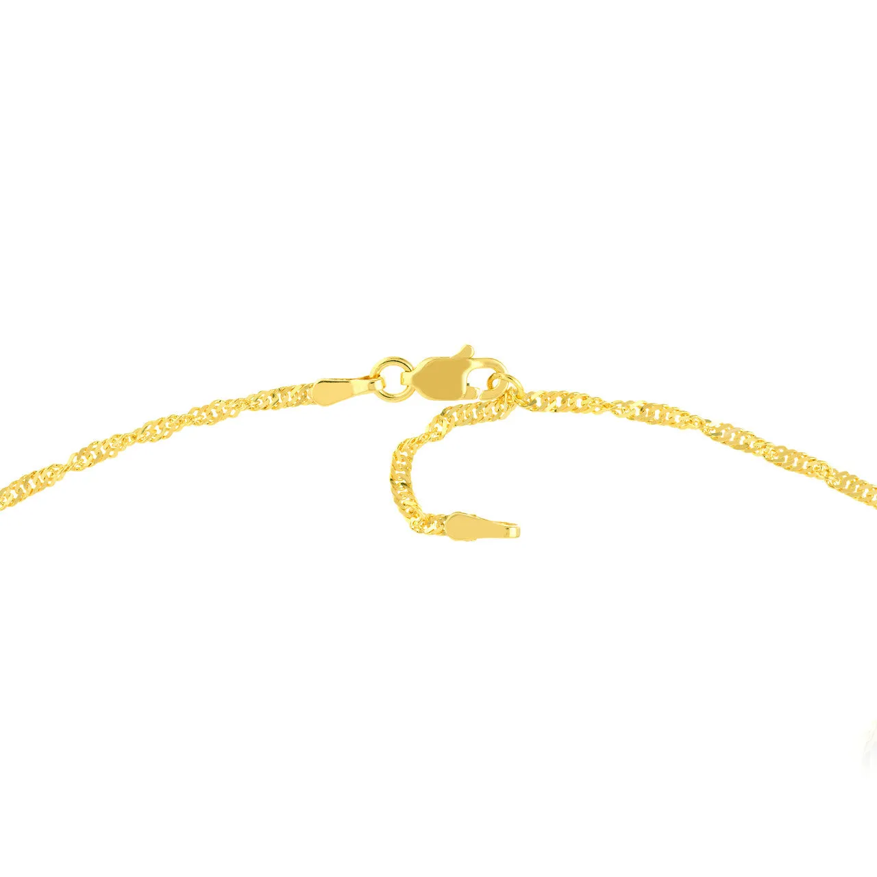 Singapore Chain Adjustable Anklet