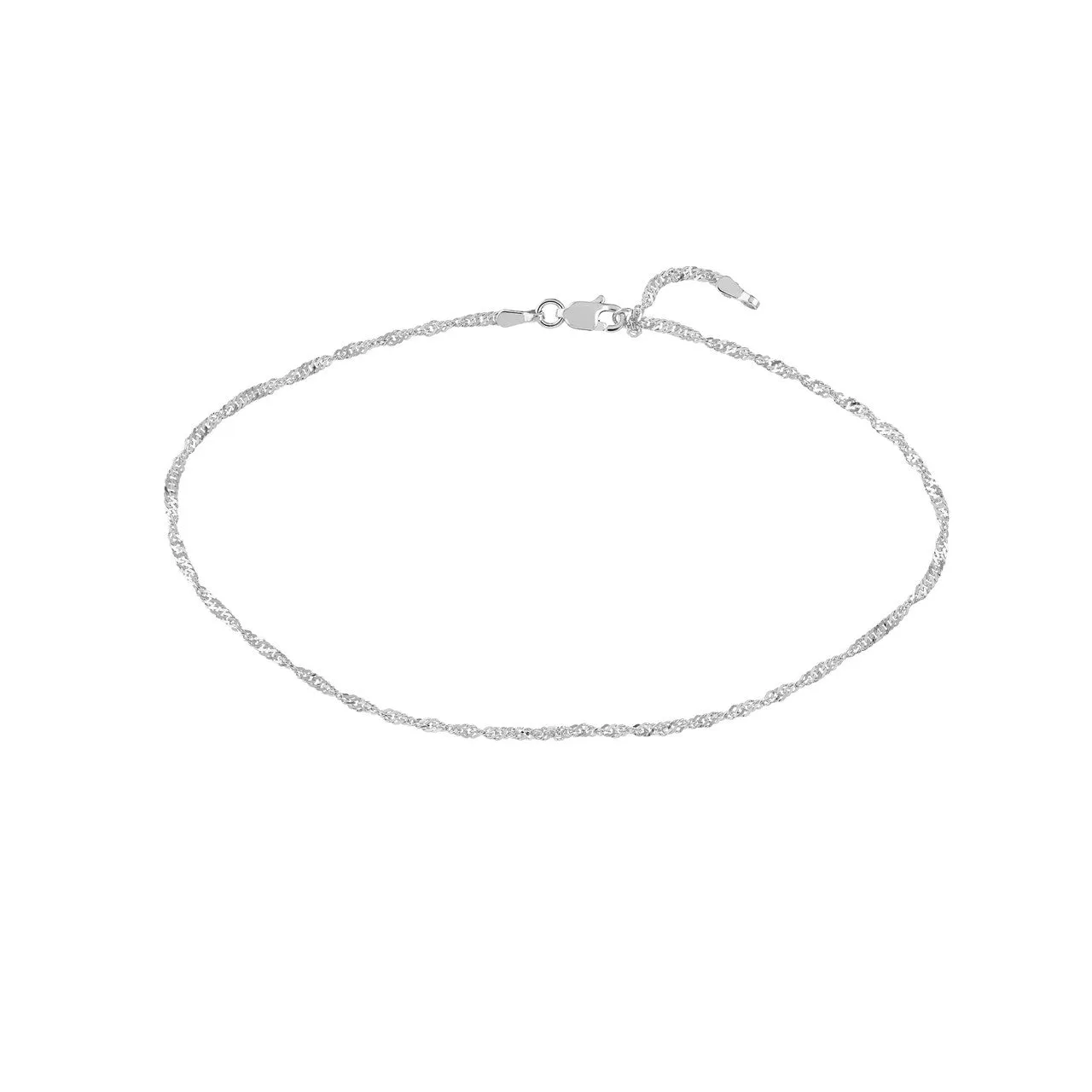 Singapore Chain Adjustable Anklet