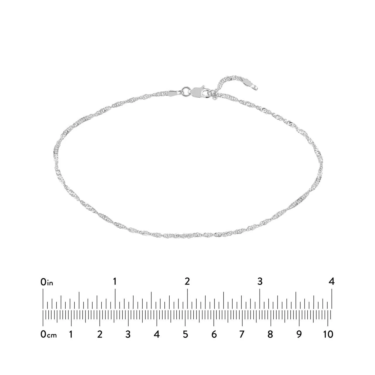 Singapore Chain Adjustable Anklet