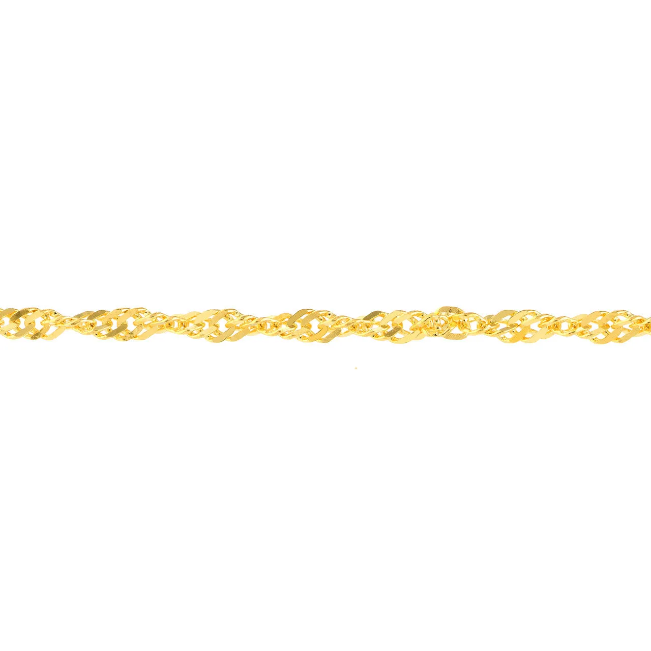 Singapore Chain Adjustable Anklet