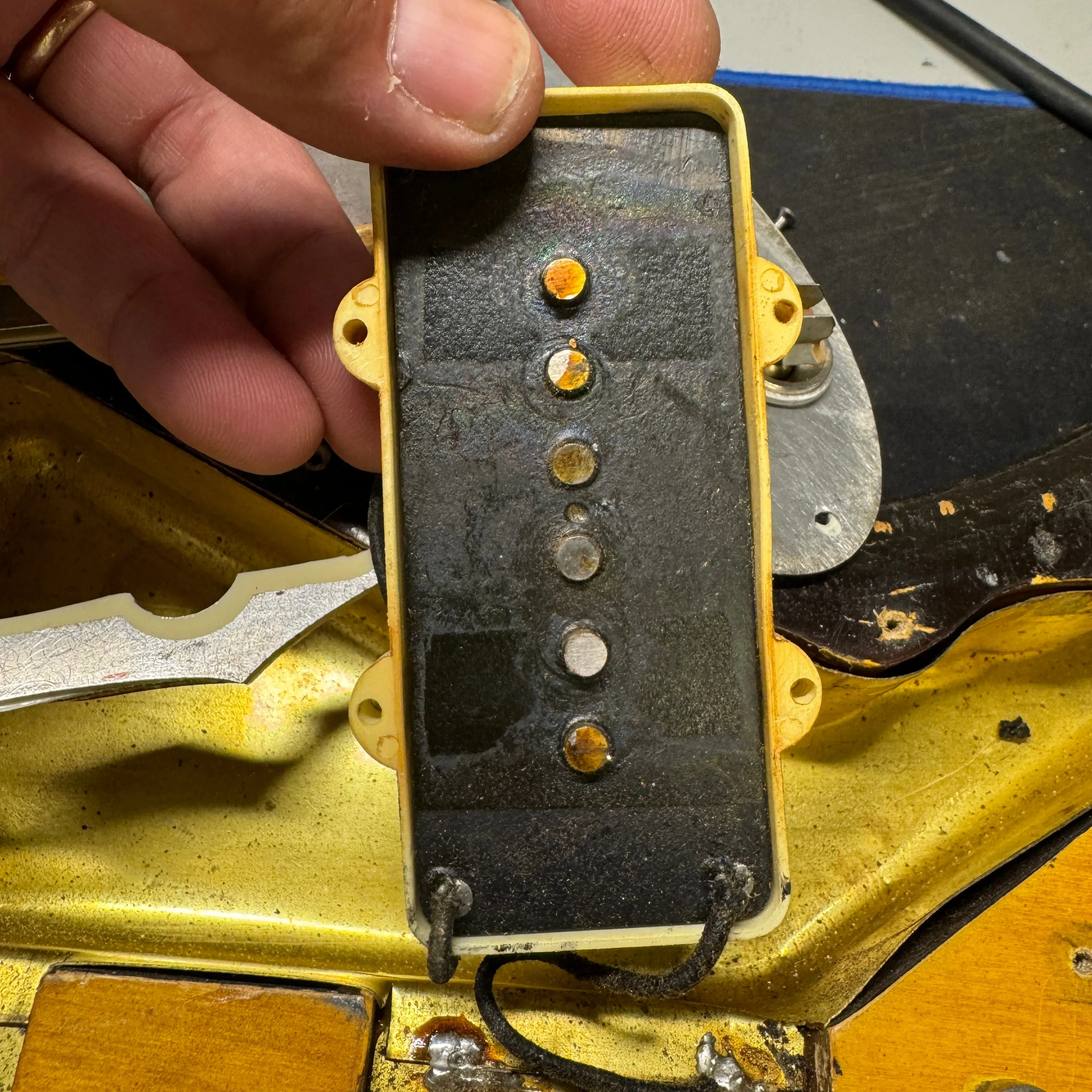 SOLD - Fender Jazzmaster Transitional Model with 1959 Neck and Serial number and 1960 body