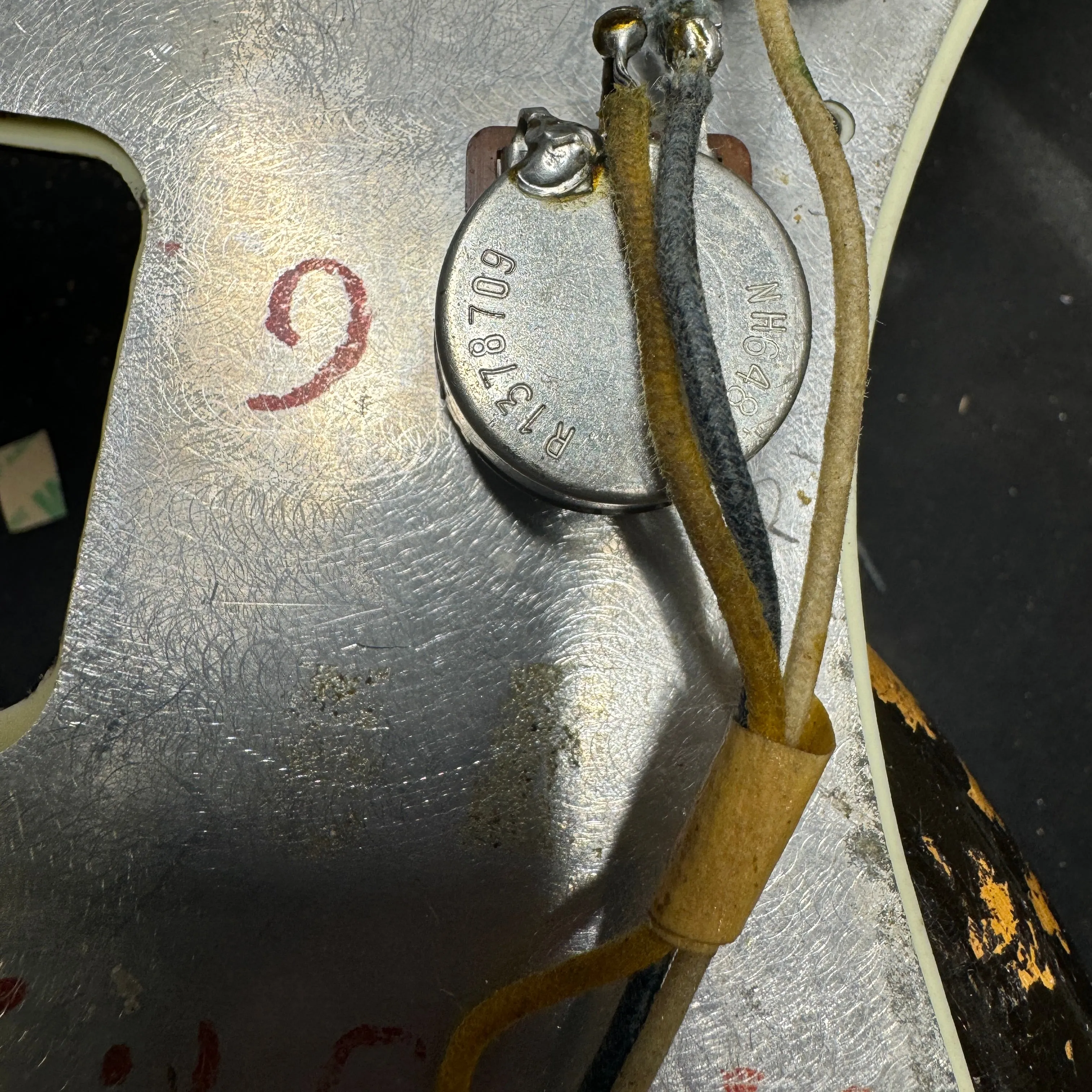 SOLD - Fender Jazzmaster Transitional Model with 1959 Neck and Serial number and 1960 body