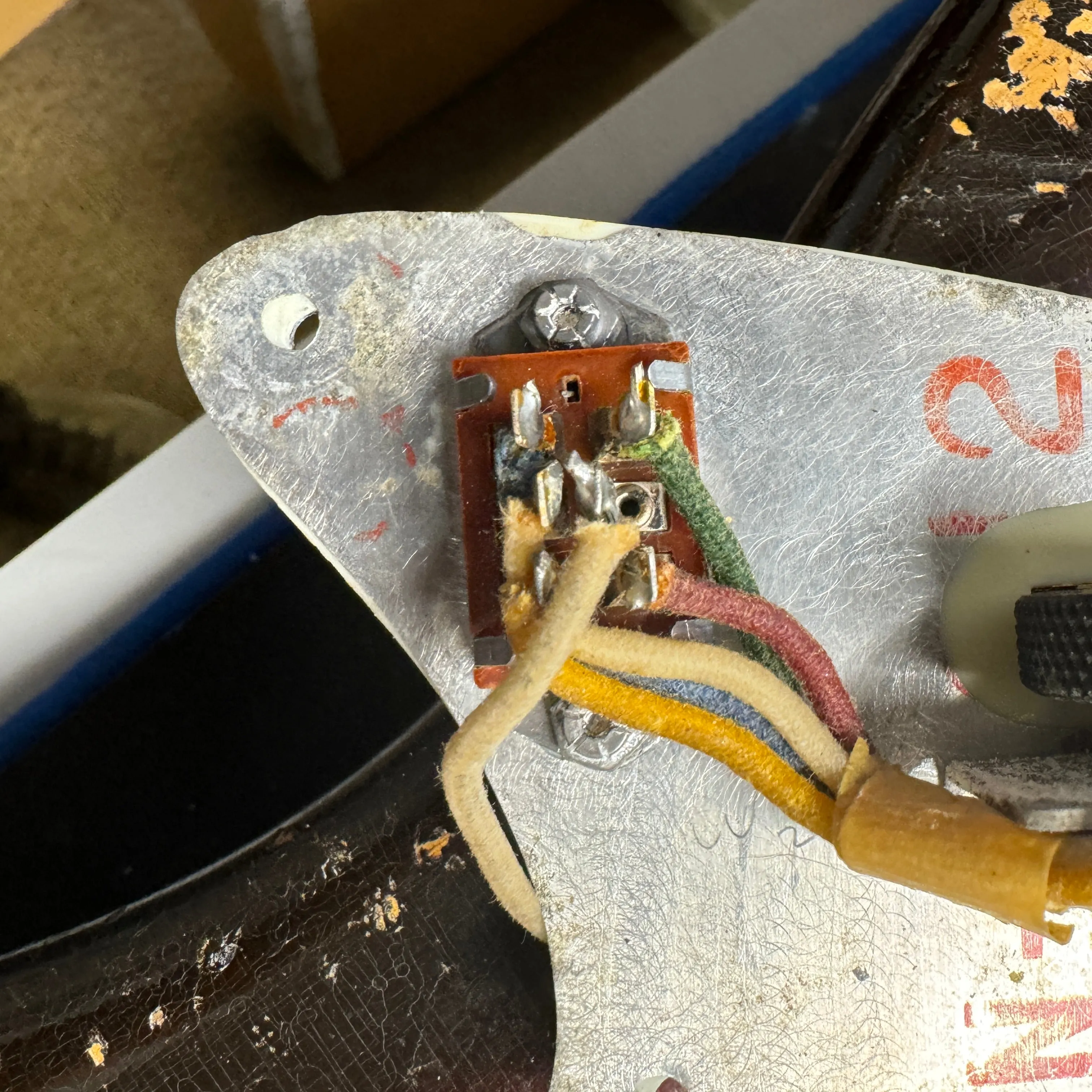 SOLD - Fender Jazzmaster Transitional Model with 1959 Neck and Serial number and 1960 body