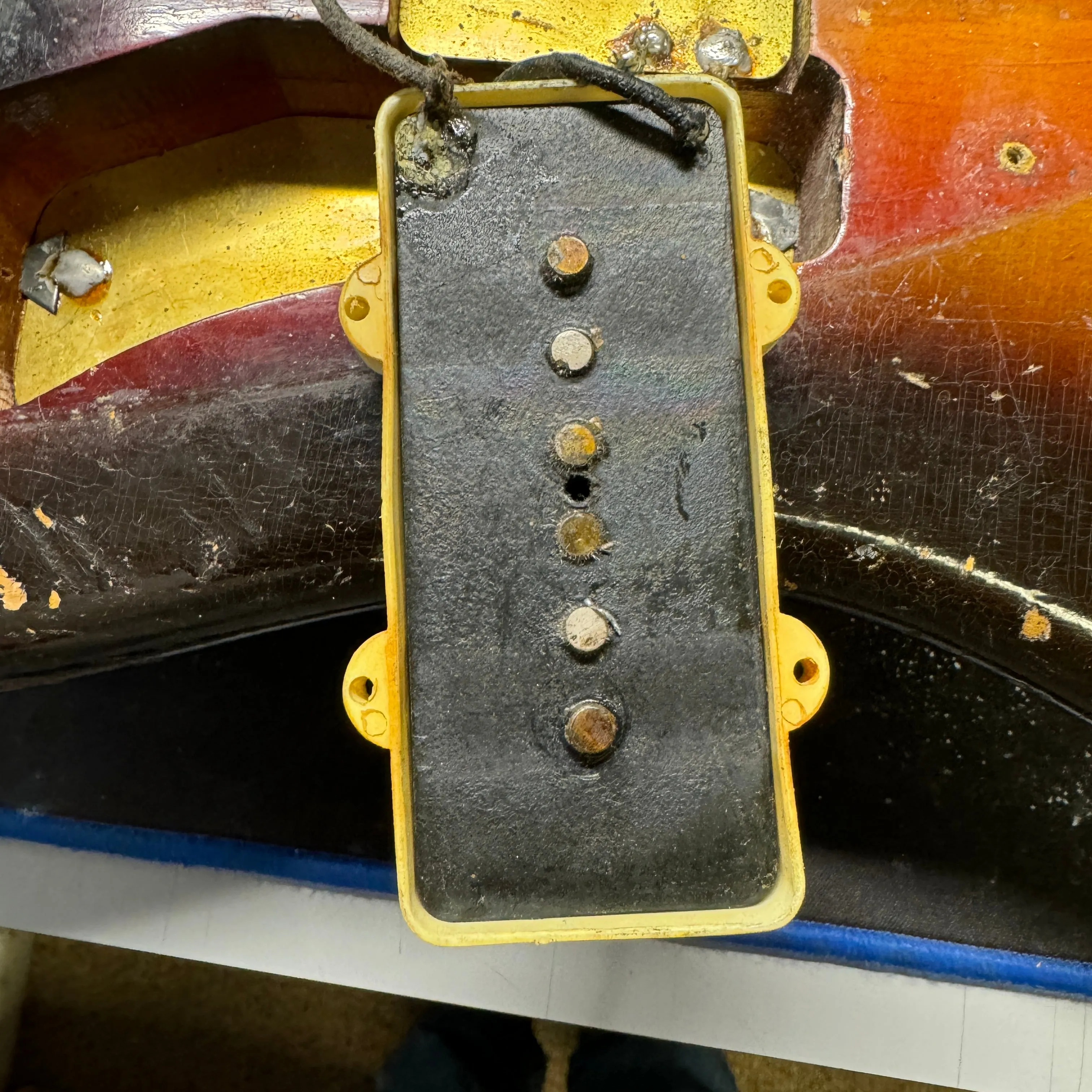 SOLD - Fender Jazzmaster Transitional Model with 1959 Neck and Serial number and 1960 body