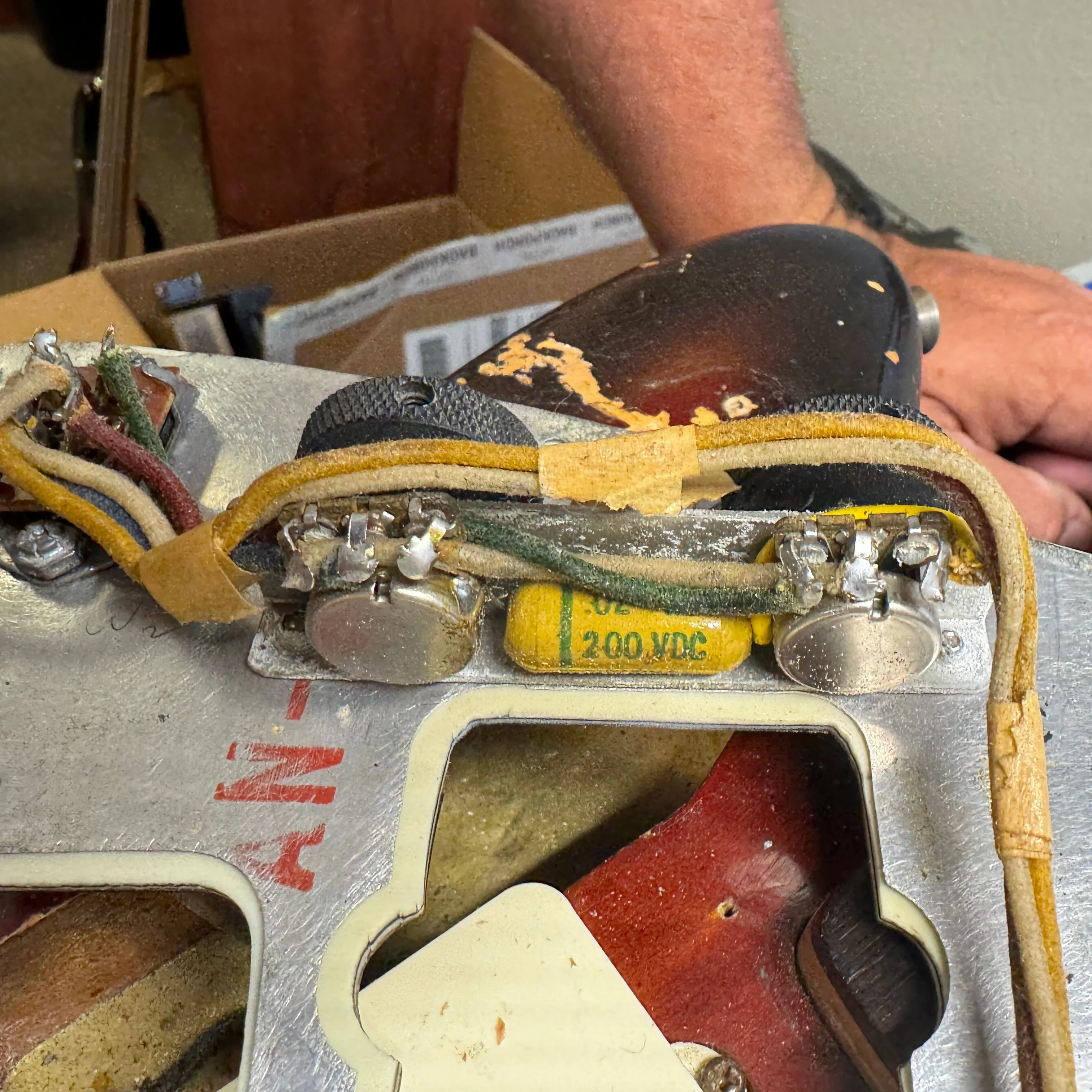 SOLD - Fender Jazzmaster Transitional Model with 1959 Neck and Serial number and 1960 body