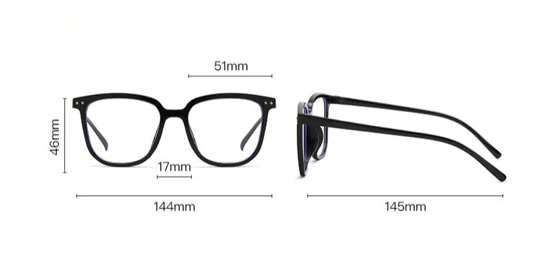 Square TR90 Glasses