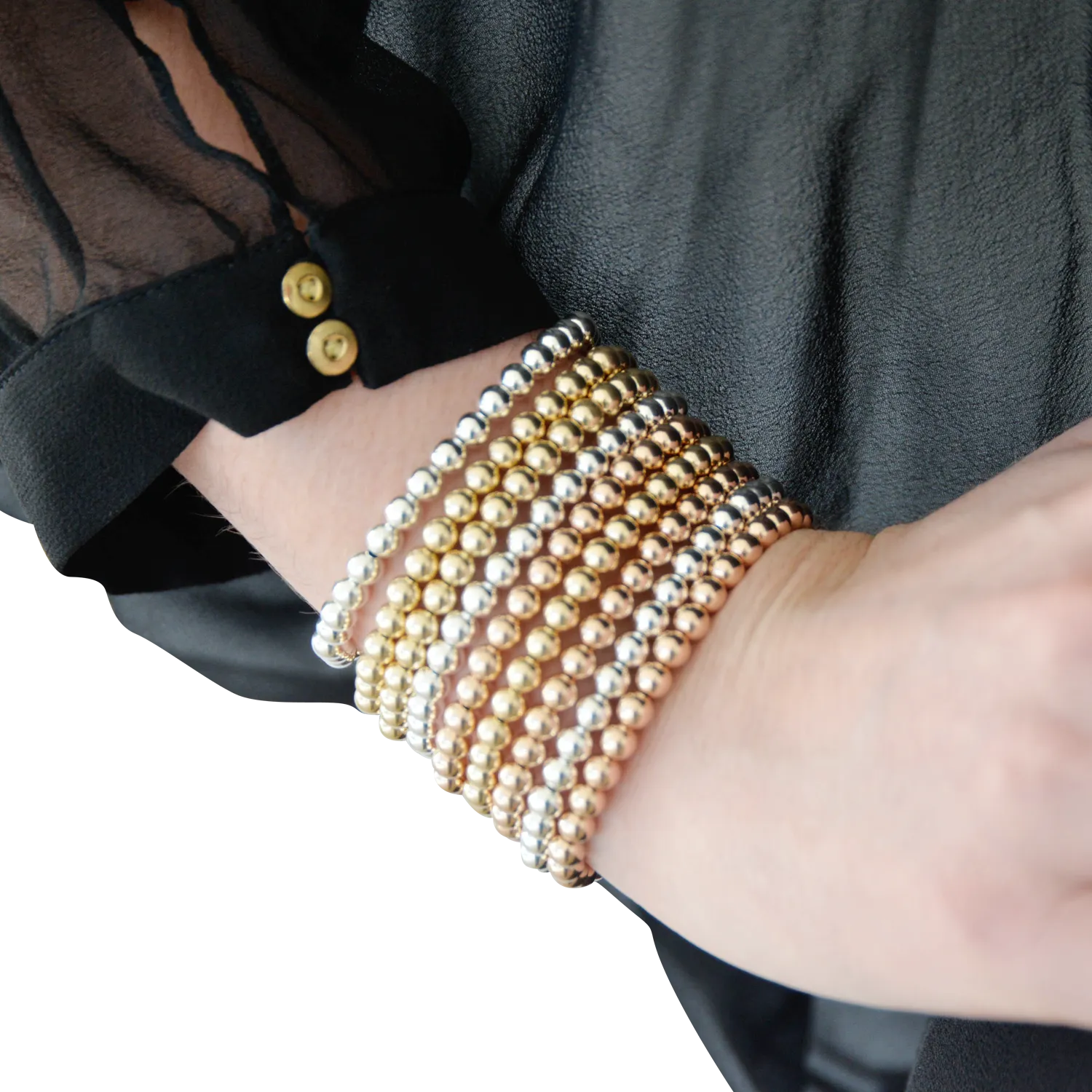 Stackable Ball Bracelet