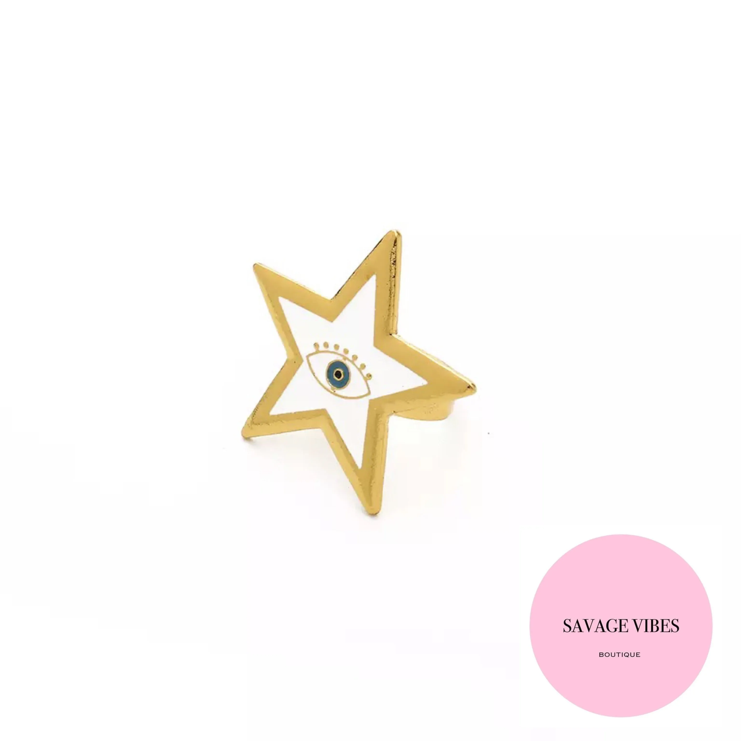 Star Evil Eye Ring