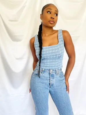 Stretch Denim Corset