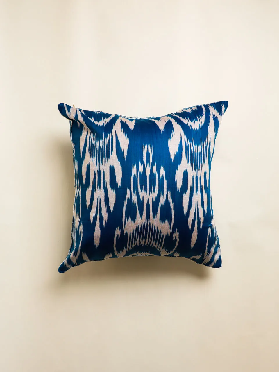Suzani Lapis Pomegranate Square Pillow Cover