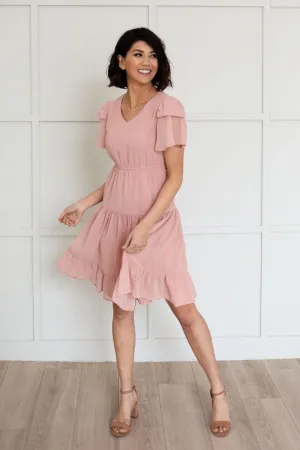 The Amara Dress, blush