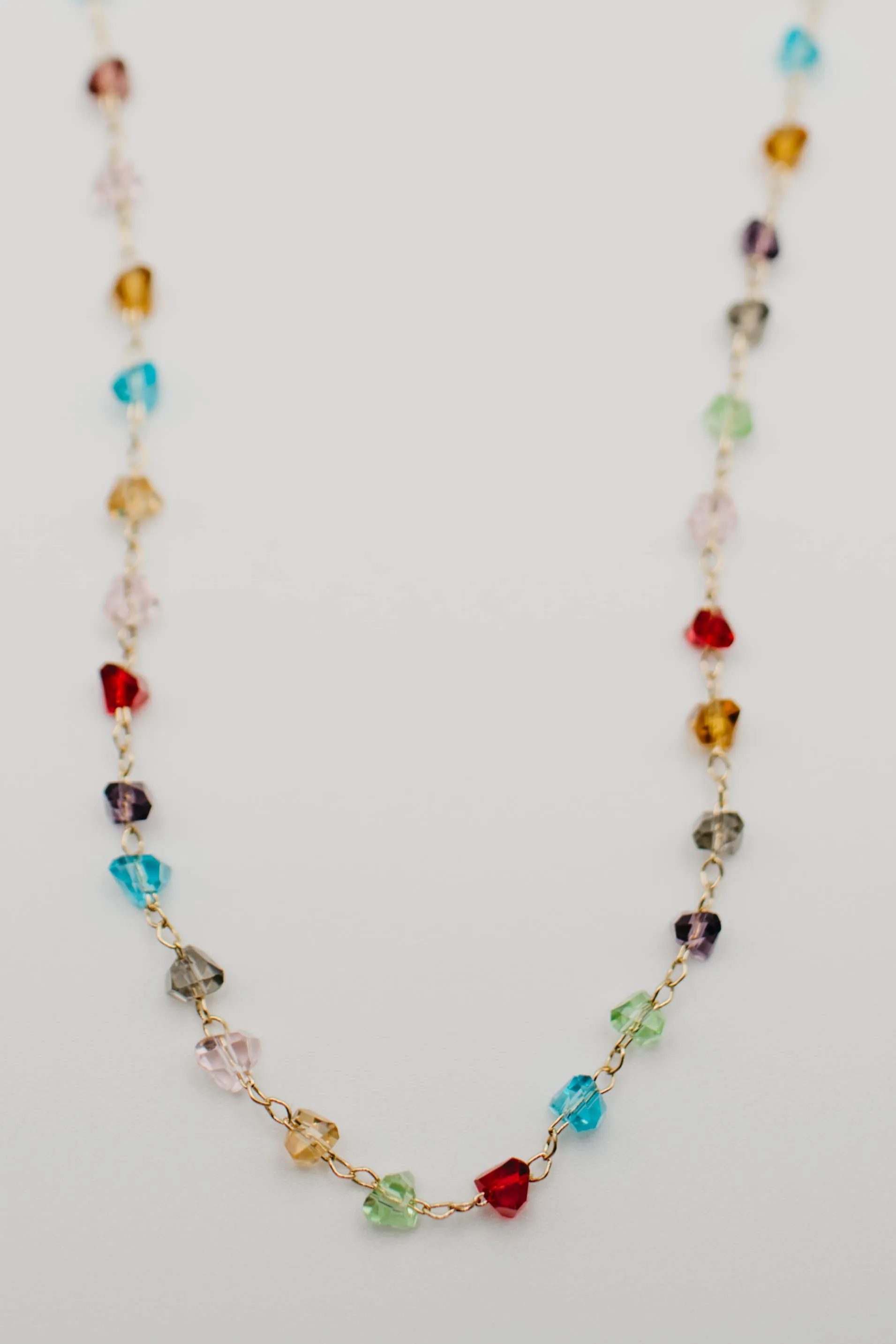 The Charlie Glass Bead Necklace
