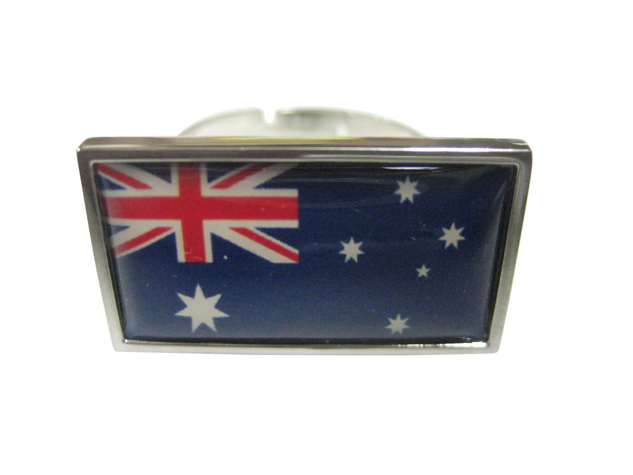 Thin Bordered Australia Flag Adjustable Size Fashion Ring