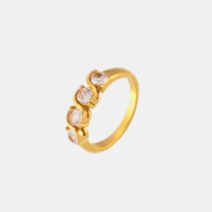 Timeless Zircon Ring
