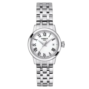 Tissot Classic Dream Lady 28mm Watch White Quartz Steel T129.210.11.013.00
