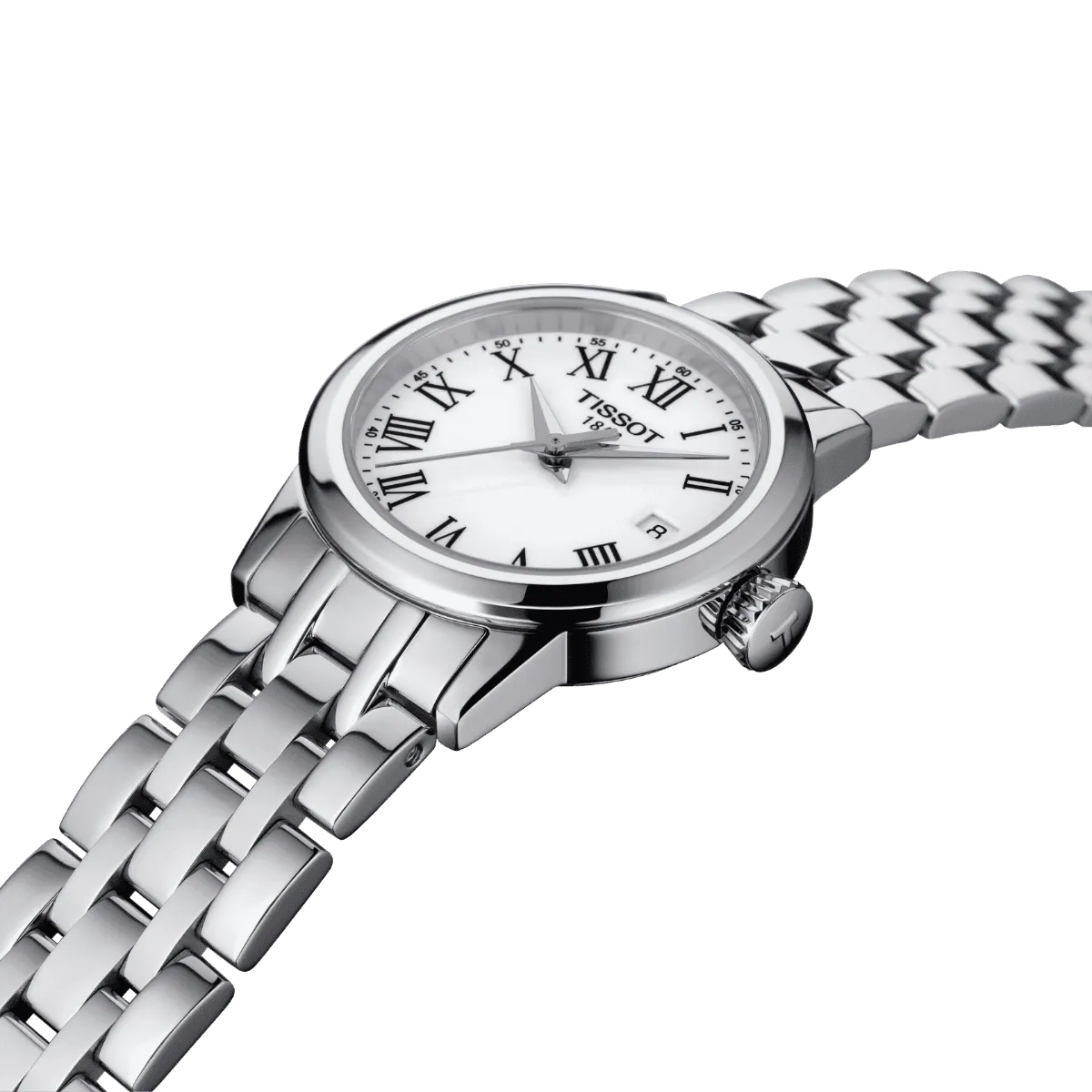 Tissot Classic Dream Lady 28mm Watch White Quartz Steel T129.210.11.013.00