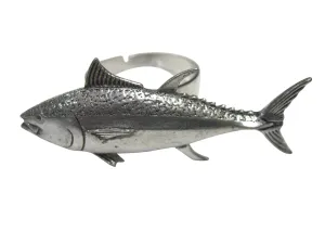 Tuna Fish Adjustable Size Fashion Ring