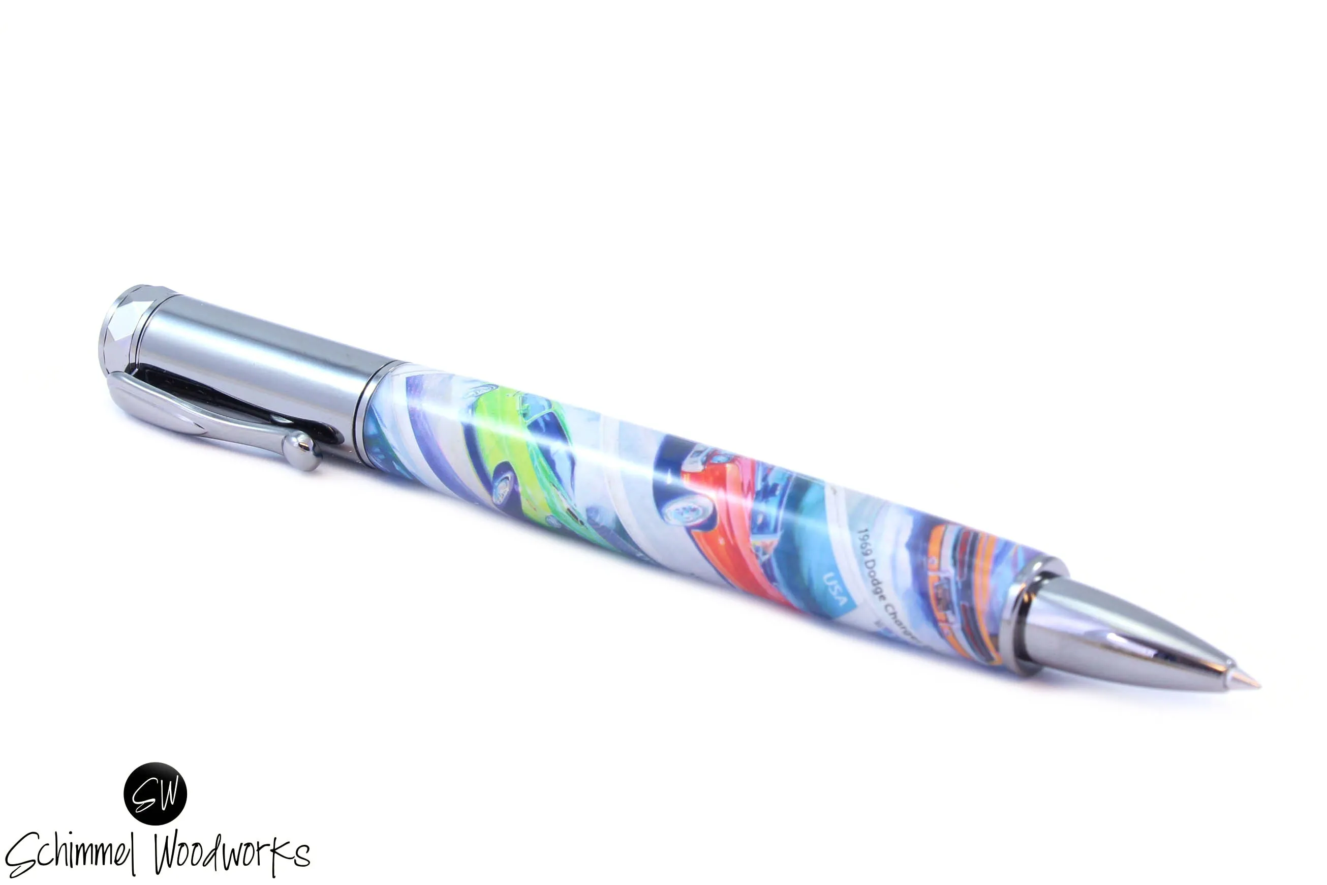 Vintage Car Stamp Pen