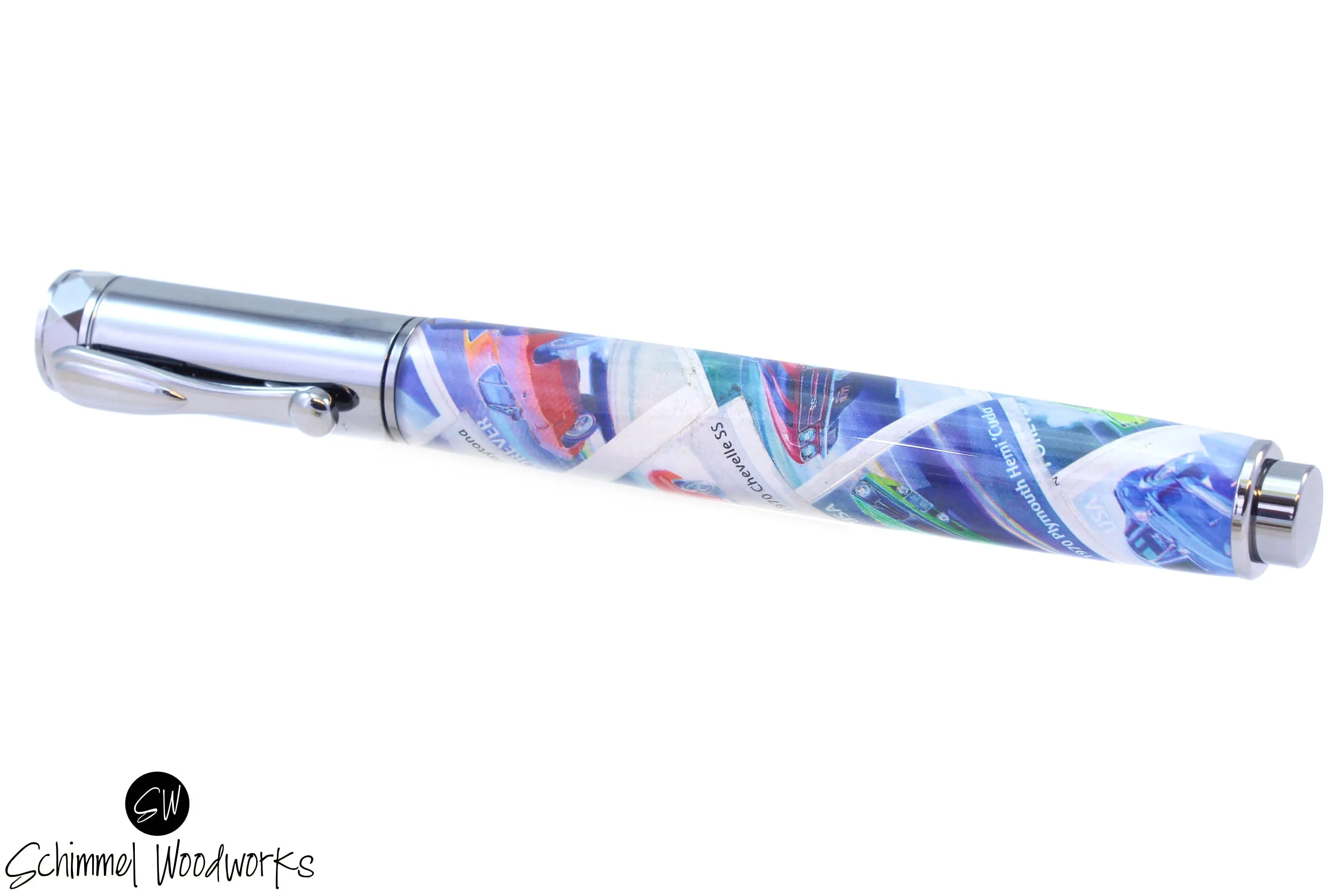 Vintage Car Stamp Pen
