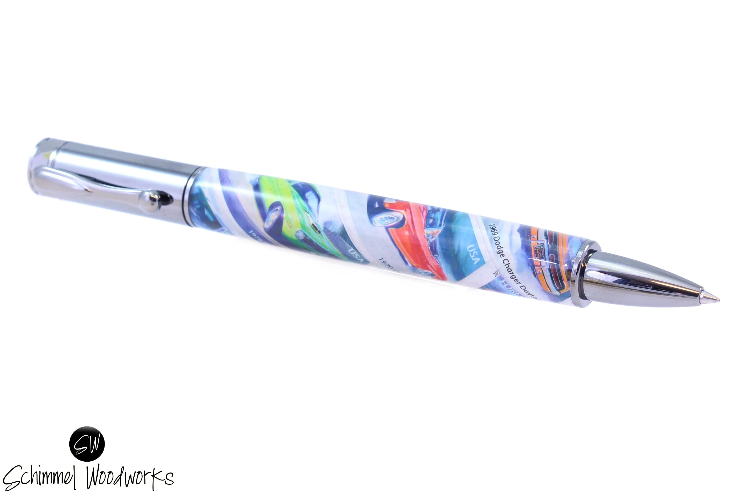 Vintage Car Stamp Pen