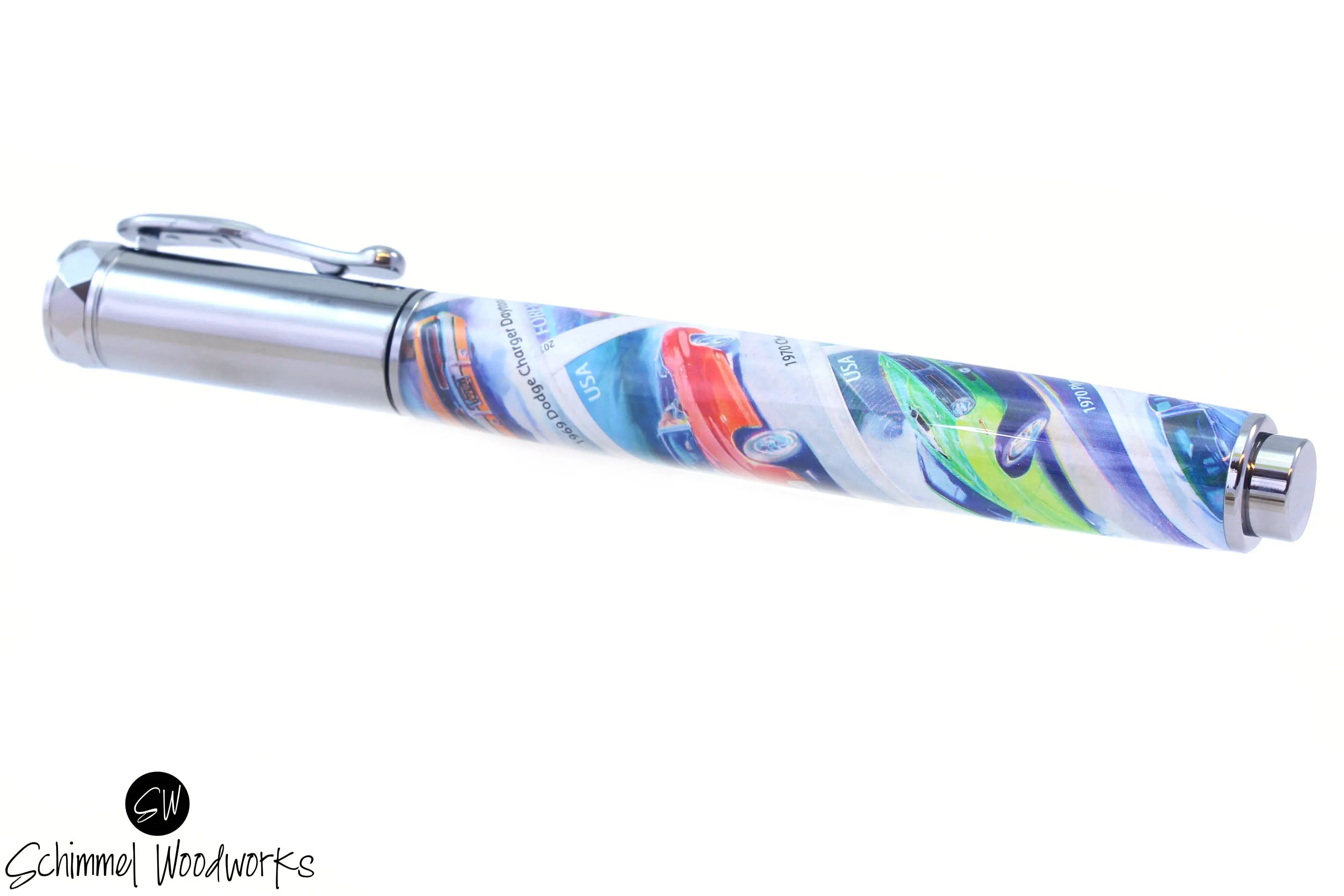 Vintage Car Stamp Pen