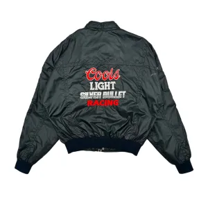 Vintage Coors Light Silver Bullet Racing Jacket - L