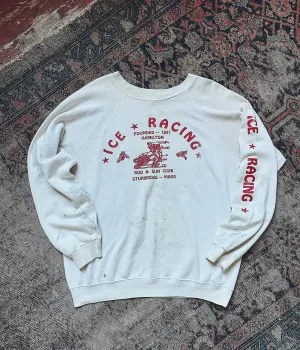 Vintage Ice Racing Sweatshirt – Large