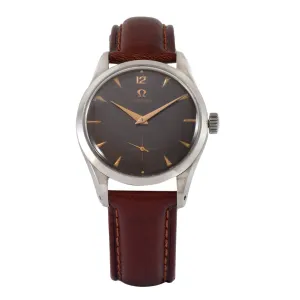 Vintage Omega 1950's Black Dial Watch