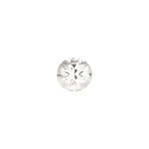 White Topaz Grade AAA (Natural Gemstone) - ROUND
